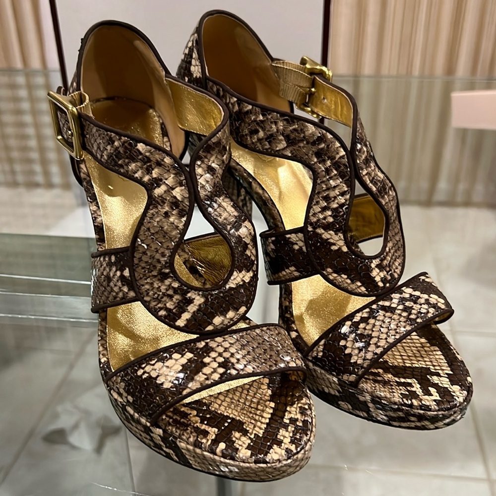 🔥🔥🔥Authentic Coach Ivanah prt Py/Nubuck